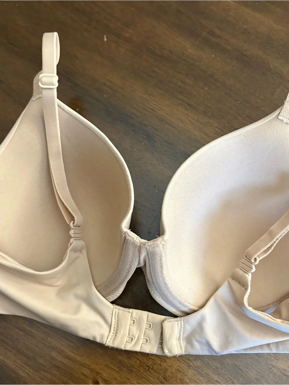 Auden 32C Lightly Lined Full Coverage Beige Bra Basic P7